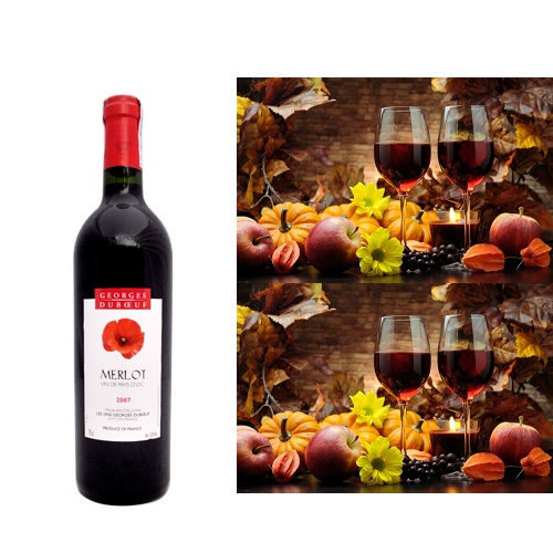 Rượu vang đỏ Merlot Georges Duboeuf 75cl